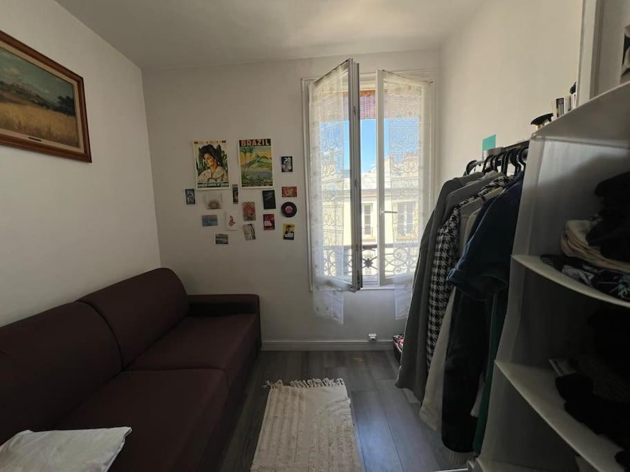 Appartement Studio Lumineux Vue Tour Eiffel