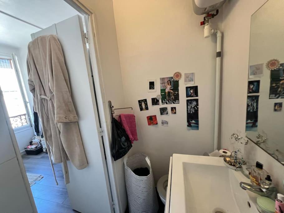 Studio Lumineux Vue Tour Eiffel Appartement Paris